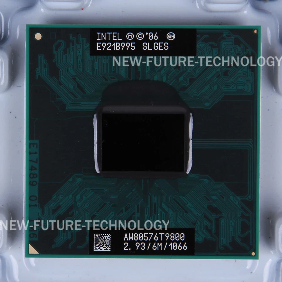 Intel Core 2 Duo T9800 (AW80576GH0776MG) SLGES CPU Processor 1066/2.93 GHz 35W - Image 1 of 1