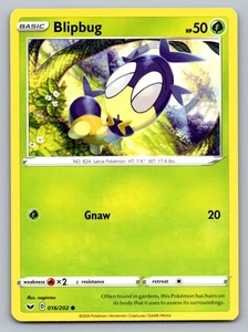 Pokemon TCG SWSH01: Sword & Shield Base Set Blipbug (016) 016/202 - Picture 1 of 2