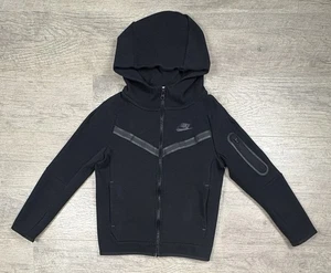 Nike Sportswear Tech Fleece Hoodie Schwarz Kinder Größe Small S - Bild 1 von 7