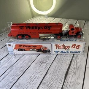 1958 B Mack Tanker Philips '66' JMT Replicas Illuminated Lights Coin Bank. New - Picture 1 of 12