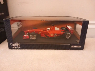 HotWheels 26738 Ferrari F1 Team 2000 Car Rubens Barricello 1:18 Scale - Image 1 of 4