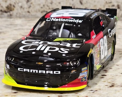 Chevrolet Camaro 2014 #88 Kevin Harvick grandes clips 1:24 diecast acción platino Foto 1 de 4
