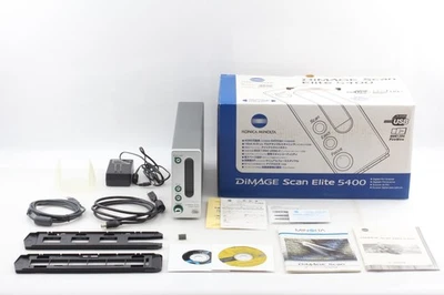 【UNUSED】 KONICA MINOLTA DiMAGE Scan Elite 5400 AF-5400 Film Scanner from JAPAN - Image 1 of 4