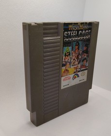 WWF WrestleMania Steel Cage Challenge NES Nintendo Authentic Cartridge Untested