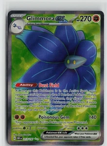 Pokemon Glimmora ex - 213/197 SV03: Obsidian Flames Holofoil card NM - Picture 1 of 2