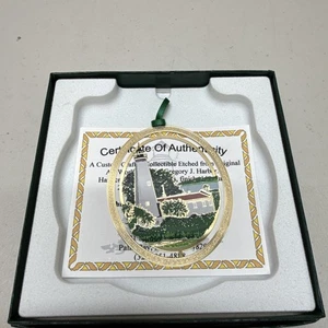 LASC St Marks Lighthouse Florida 24K Gold Over Brass Collectible Ornament LTD ED - Picture 1 of 10