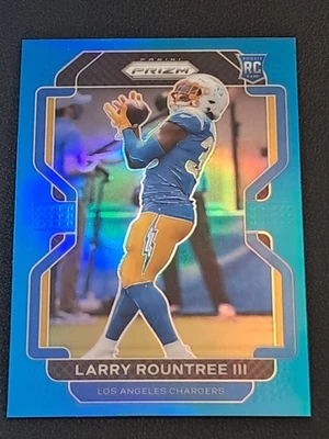 Larry Rountree III RC Light Blue Prizm 2021 Panini Prizm #401 Rookie Card - Image 1 of 2