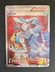 Pokemon Karen XY177a Black Star Promo Alt Art Trainer 2017 NM - Bild 1 von 2