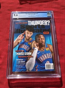 2024 Sl For Kids Oklahoma City Thunder Chet Holmgren & Jalen Williams CGC 9.6 - Picture 1 of 3