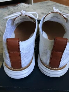 Cole Haan Original Grand Leder Freizeit Schnürschuh Herren Größe 8 C27963 Weiß - Bild 1 von 7