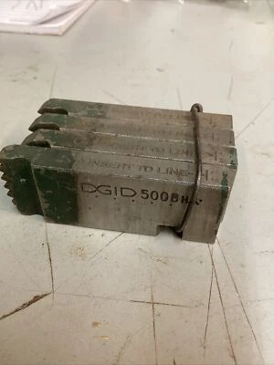 4 Ridgid 500 B High speed 1-1/4”-7 UNC thread dies - Image 1 of 4