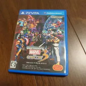 Ultimate Marvel vs. Capcom 3 PS Video Game Japanese Sony PlayStation Vita Japan - Picture 1 of 2