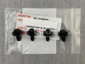 4 Toyota Front Skid Plate Bolts Tacoma 4Runner FJ Tundra Sequoia OEM 12mm Hex - Picture 1 of 6