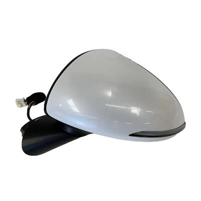 2021-2022 Hyundai Sonata Left Door Mirror White Wc9 W/Turn Signal & Heat OEM - Image 1 of 4