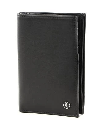 MANDARINA DUCK portefeuille Downtown Bifold Wallet Black - Photo 1/4