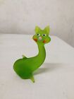 Figurine Chat En Verre Murano Made In Italy