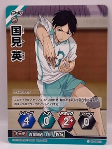 ¡¡Kunimi Akira Haikyu!! TCG Baboka!! Juego de Cartas Voleibol Tomy HV-08-032 Japonés - Imagen 1 de 10