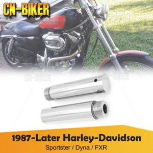 5" Aluminium 39mm Fork Tube Extension For Harley Sportster Dyna FXR 1987-Up - Picture 1 of 5