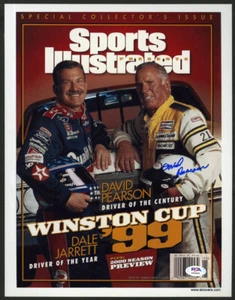 David Pearson SIGNED 11x14 Sports Illustrated Print Jarrett NASCAR PSA AUTOGRAPH - Picture 1 of 1