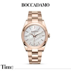 Reloj De Mujer Boccadamo Winner En Acero Rosado Esfera De Madreperla WN005 - Imagen 1 de 2
