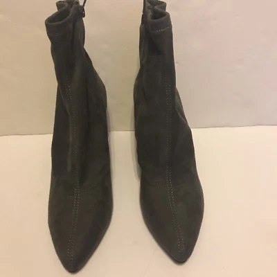 Botas de tornozelo femininas Steven by Steve Madden cinza tamanho 8,5 - Imagem 1 de 4