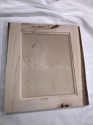 Marco de fotos de madera de arce con borde vivo natural crudo 8" x 10" proyecto artesanal rústico Z2 Foto 1 de 4