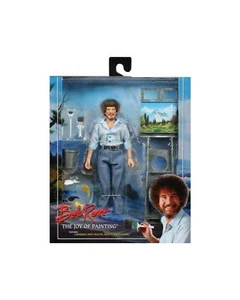 Figura de acción vestida Bob Ross - 8"" - Bob Ross - NECA NUEVA EN CAJA - Imagen 1 de 7