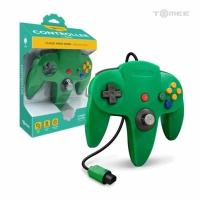 *BRAND NEW* Nintendo 64 Wired Remote Controller Gamepad For N64 Yoshi Green - Image 1 of 3