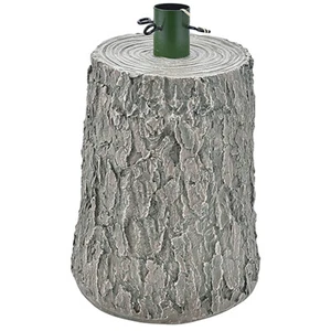 Base Supporto Albero Natale Chiaro Tronco Natalizio Attacco Universale H 46 cm - Foto 1 di 5