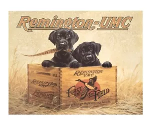 Remington - Letrero de metal UMC estilo vintage acabado envejecido - Imagen 1 de 3
