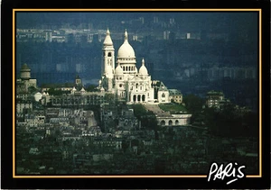 The Sacred Heart Paris, France Postcard Unposted - Picture 1 of 5