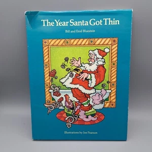 The Year Santa Got Thin Book by Bill and Enid Bluestein c1981 Hardcover - Picture 1 of 13