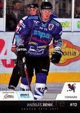2010-11 Erste Bank Eishockey Liga EBEL #127 Andras Benk