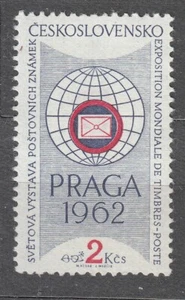 CZECHOSLOVAKIA 1961 **MNH SC#1030 stamp, "Praga 1962” Intl. Stamp Exhib. 1962. - Picture 1 of 1