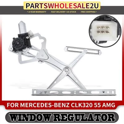 Regulador de janela de energia dianteiro destro com motor para Mercedes-Benz CLK320 430 CLK55 AMG - Imagem 1 de 4