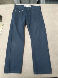 Levi's 505 boys jeans size 8 8R 24X22 dark wash - Picture 1 of 7