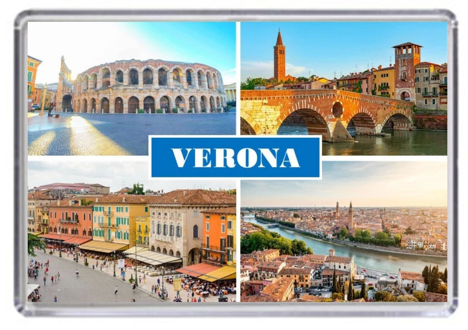 Verona Italy Fridge Magnet 01