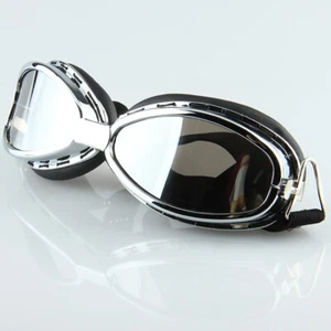 Motorcycle Goggles Fit for Over Glasses Anti-UV Shatterproof Adjustable Offroad - Picture 1 of 11