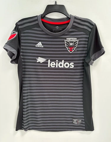 Women's Climalite Official Licensed Product of MLS Logo Tee DC United Black/Gray Cover