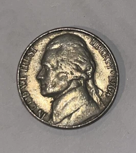 1964 Nickel RAR. ( Fehler am Datum und Wort Liberty ) - Bild 1 von 5
