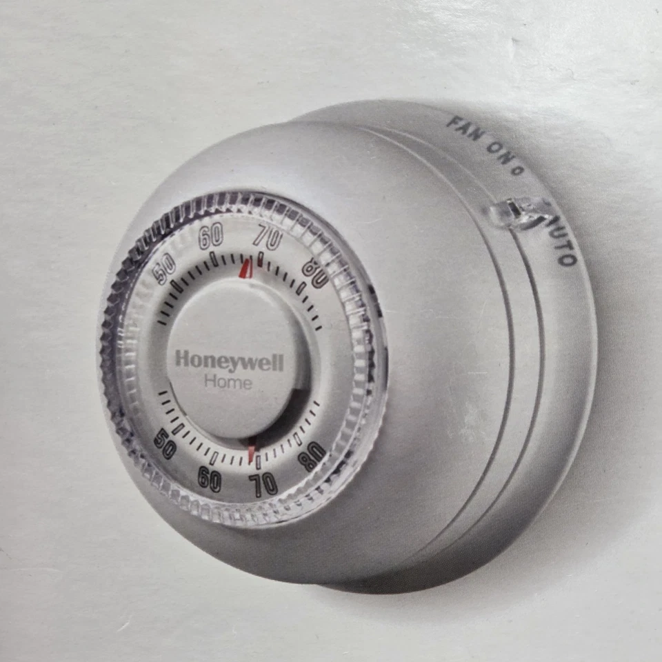 Honeywell Home CT87N The Round Termostato No Programable Blanco Sistema Control Foto 1 de 4