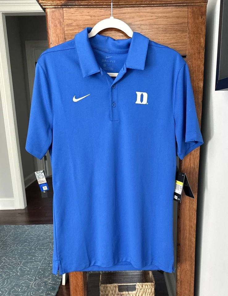 Men's Nike Dry Duke Blue Devils Performance Polo CD5925-480 Small