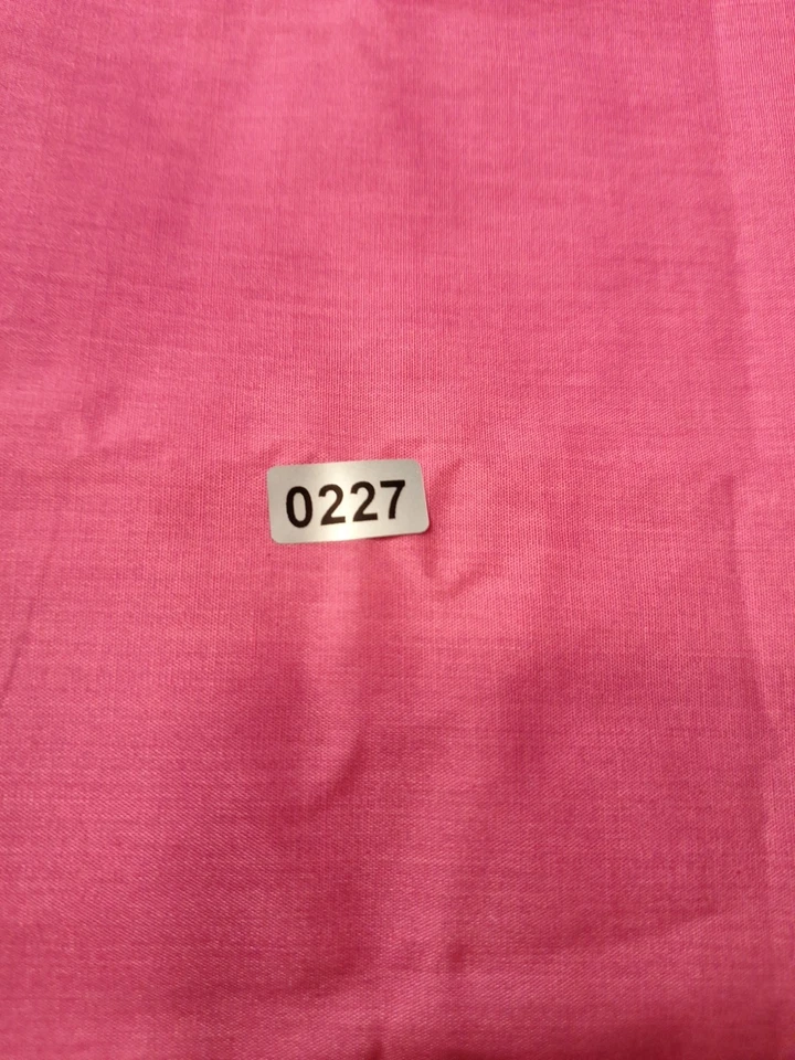 2+1/8 Yd Solid Hot Pink Cotton Broadcom Fabric Sewing Quilting  Crafting - Image 1 of 1