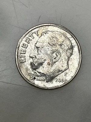 2014 P Us 10 Cent Coin Re Struck Or Damage - Image 1 of 2