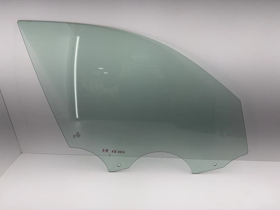 BMW X3 F25 2011-2017 puerta del lado del pasajero delantero derecho ventana cristal OEM Foto 1 de 3