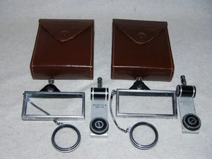 Voigtländer Proximeter I + II 93/290 + 93/291 im org. Leder-Etui. - Bild 1 von 3