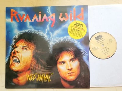 Running Wild Animal *1990 Allemand Emi Noise Vinyle Lp*Nm* - Photo 1/2
