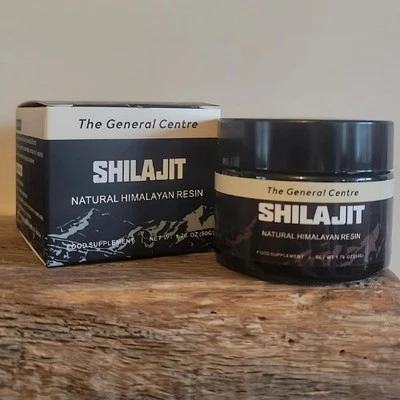 THE GENERAL CENTRE ORGANICS 50g Pure Himalayan Shilajit Resin 100% Pure