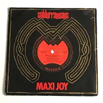 Subterraneans - Maxi-Joy 7" Vinyl Record (IRE) - MUM 8 VG+ - Image 1 of 4