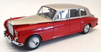 Kyosho 1/18 Scale 08905RLB -1968 Rolls Royce Phantom VI - Red/Light Beige - Image 1 of 4